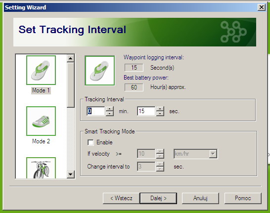 i-gotU DataLogger test - SS config 2