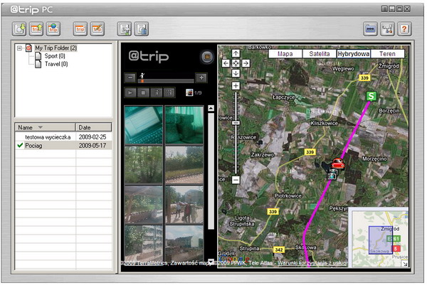 i-gotU DataLogger test - SS mapa 1 mala